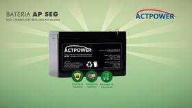 Bateria Para Sistema De Alarme E Cerca Eletrica 12v 7ah Vrla