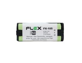 Bateria para Telefone s/ Fio Tipo 53 2.4V 830Mah FX-105 - Flex Gold -