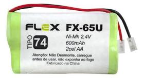 Bateria para Telefone Sem Fio Flex FX-65U Gold