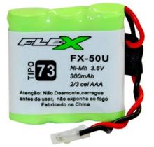 Bateria Para Telefone Sem Fio Fx-50U 300Mah 3.6V Flex