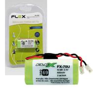 Bateria Para Telefone Sem Fio Intelbras 2,4v 600mah AAA Flex