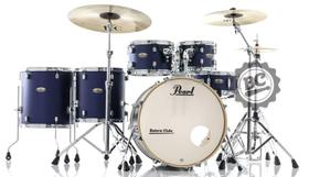 Bateria Pearl Decade Maple Ultramarine Velvet 22,10,12,14,16 com Kit de Ferragens 830 Bateria Pearl Decade Maple Ultramarine Velvet 22,10,12,14,16 com Kit de Ferragens 830