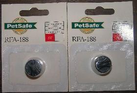 Bateria Petsafe RFA-188 (2 Unidades) para Coleira de Latido de Cachorro Pequeno