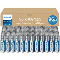 Bateria PHILIPS AA de 1,5 V, pacote com 96 unidades, vida útil de 10 anos