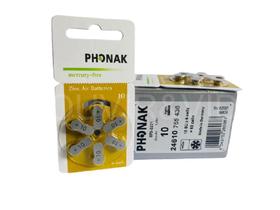 Bateria Phonak P10 / Pr70 para Aparelho Auditivo (PRODUTO ORIGINAL)