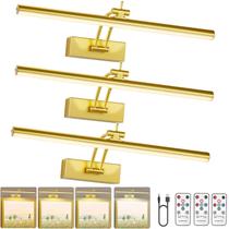 Bateria Picture Light Yuichoy de 40 cm, pacote com 3 baterias Wireless Gold
