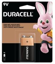 Bateria pilha 9v duracell alcalina