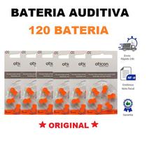 Bateria pilha auditiva 13 oticon - 20 cartelas (120 baterias)