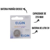 Bateria Pilha CR2032 Relógio Rádios Controles 3V Elgin Bateria Pilha CR2032 Relógio Rádios Controles 3V Elgin