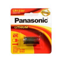 Bateria Pilha Lítio Panasonic CR123A 3V 1 unidade