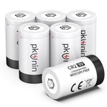 Bateria PKUNIN CR2 3V de Lítio 850mAh Pacote com 6 Bateria PKUNIN CR2 3V de Lítio 850mAh Pacote com 6