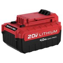 Bateria PORT-CABLE 20V MAX* Lítio de 4 ampères por hora (PCC685L) Bateria PORT-CABLE 20V MAX* Lítio de 4 ampères por hora (PCC685L)