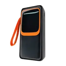 Bateria portátil 30000mah Power Bank com 4 USB e entrada Lightning