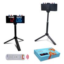 Bateria portátil de placar YZ com controle remoto e suporte