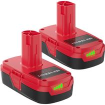 Bateria POWTREE 19,2 V 3500mAh, pacote com 2 unidades de íon de lítio