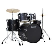 Bateria Premium Max PM22 TO Tobaco 22/16/14/12/10 C/ Ferragens, Pratos, Banco e Pedal Bateria Premium Max PM22 TO Tobaco 22/16/14/12/10 C/ Ferragens, Pratos, Banco e Pedal