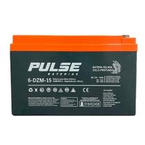 Bateria Pulse 12V 15Ah Chumbo Ciclo Profundo Bicicleta Elétrica Scooter Bikelete