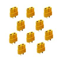 Bateria RC Lipo XT60 XT30 XT90 T-Plug Conectores Macho Fêmea 10 20pcs Conectores Deans
