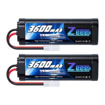 Bateria RC Zeee 7,2 V 3600 mAh NiMH com plugue Tamiya para carro RC