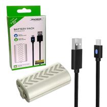 Bateria Recarregável 1200mAh Compatível com Controle Xbox Series S/X + Cabo USB Tipo C 3 Metros - Dobe