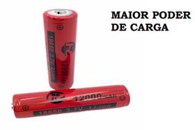 Bateria Recarregável 18650 12000mAh 3.7V lí-íon com chip, A Melhor E A Mais Forte - H2