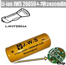 Bateria Recarregável 26650 /12800mah 4.2v Lanterna