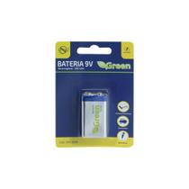 Bateria Recarregável 9 Volts Green 9v Original top de linha