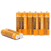 Bateria Recarregável AAA YXZHENG 1,2V 550mAh - Pacote com 8 Unidades