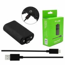 Bateria Recarregável Alta Capacidade 8800mAh + Cabo Carregador USB Compatível com Xbox One S/X