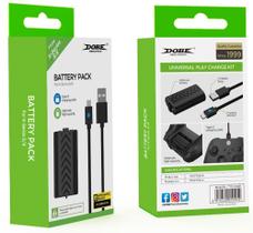 Bateria Recarregável Compatível Com Xbox Series C/ Cabo USB 3 Metros C/ LED - Dobe