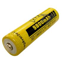Bateria Recarregável De Alta Qualidade 18650 3,7v P/Lanterna De Led Carregável Até 100x