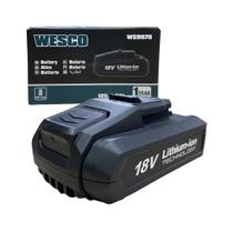 Bateria Recarregável de Lithium 18V 2.0Ah WS9970 Linha Wesco