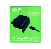 Bateria Recarregável e Cabo Carregador USB Compatível com Controle Sem Fio Xbox One - 7&7