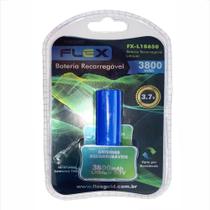 Bateria Recarregável Flex Li-Ion para Lanterna Tática Tamanho 18650 3,7v 3800 mAh Original FX-L18650 Bateria Recarregável Flex Li-Ion para Lanterna Tática Tamanho 18650 3,7v 3800 mAh Original FX-L18650