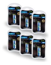 Bateria Recarregavel Flexgold 18650 3.7v 2600mah 6 UNIDADES
