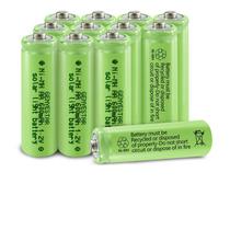 Bateria Recarregável GENYESTAR AA 600mAh NiMH Pacote com 12 Unidades Bateria Recarregável GENYESTAR AA 600mAh NiMH Pacote com 12 Unidades
