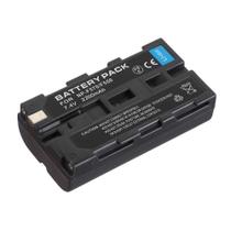 Bateria recarregável Greika NP-F570/F550 2200mAh para iluminadores de LED e filmadoras Sony