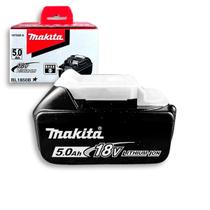 Bateria Recarregável Makita BL1850B 1, 2 ou 4 Unidades 18V 5.0Ah LTX Compatível com A Linha LTX Esmerilhadeiras Furadeiras Martelete Profissional