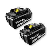 Bateria Recarregável Makita BL1850B 1, 2 ou 4 Unidades 18V 5.0Ah LTX Compatível com A Linha LTX Esmerilhadeiras Furadeiras Martelete Profissional