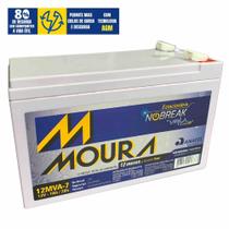 Bateria Recarregável Moura com Saída de 12V 7Ah Ideal Para Cortadores de Grama com Partida Elétrica Bateria Recarregável Moura com Saída de 12V 7Ah Ideal Para Cortadores de Grama com Partida Elétrica
