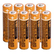 Bateria recarregável Ni-MH AAA 1.2V 550mAh, pacote com 8 unidades Bateria recarregável Ni-MH AAA 1.2V 550mAh, pacote com 8 unidades