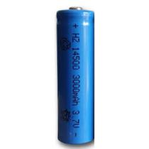 Bateria Recarregável RMJ 14500 3.7V 3000mAh para Lanternas