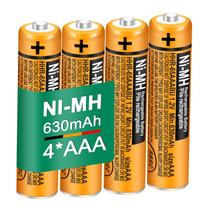 Bateria recarregável Triangle Power HHR-65AAABU Ni-MH AAA 630mAh