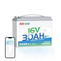 Bateria Redodo 16V 30Ah LiFePO4 Bluetooth para uso marítimo Bateria Redodo 16V 30Ah LiFePO4 Bluetooth para uso marítimo