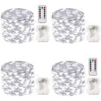 Bateria remota String Light Albelt, pacote com 4 unidades, 10 m, 100 LED