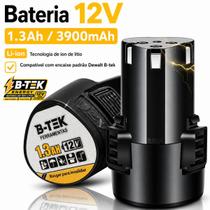 Bateria Reposição Ferramentas 12V 3900 mAh Íon Lítio Compatível Com Dewalt BTek Vonder Bateria Reposição Ferramentas 12V 3900 mAh Íon Lítio Compatível Com Dewalt BTek Vonder