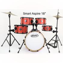 Bateria Rmv Smart Aspire Bumbo 18 Com Prato Vemelha Bateria Rmv Smart Aspire Bumbo 18 Com Prato Vemelha