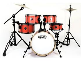 Bateria Rmv Smart Pro 10 12 14 18 12cx Sem Pratos vermelha Bateria Rmv Smart Pro 10 12 14 18 12cx Sem Pratos vermelha