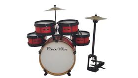 Bateria Rock kids RMV vermelha Bateria Rock kids RMV vermelha