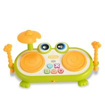Bateria Sapo Musical Brinquedo Educativo Com Luzes E Sons